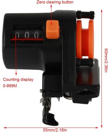 Buy KIMISS 0-999M Fishing Line Finder Tool - Depth Counter & Gauge for Precision Fishing | International Shipping - Buy Online on GoSupps.com