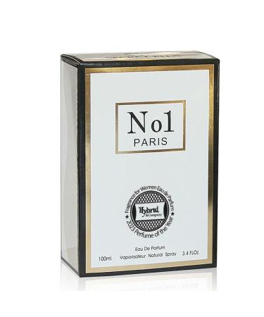 Hybrid & Company No1 Paris Women Romantic and Sensual Perfume Eau de Parfum 3.4 Fl oz No1 Paris 3.4 Fl Oz (Pack of 1) - Buy Online on GoSupps.com