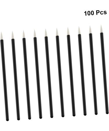 100pcs Makeup Disposable Eyeliner Cosmetics Brush Lip Brush Beauty Tools Liquid - Buy Online on GoSupps.com