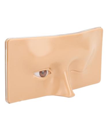 Makeup Practice Face Board Kit - False Eyelashes & Eyebrow Pencil for Beginners - Wheat Skin - Ideal for Cosmetic Stores - Buy Online on GoSupps.com