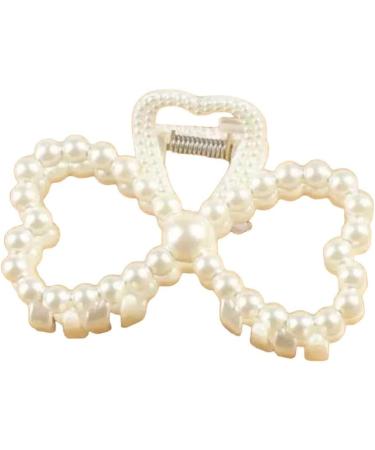 New 2025 Luxury Trendy Big Pearls Acrylic Hair Claw Clips Round Pearl Makeup Hair Styling Barrettes For Women Hair Accessories Jewelry Fashion Accessories Creative Gift - Buy Online on GoSupps.com