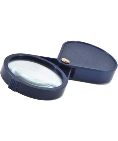 Handheld Magnifying Glass 10X Magnifier Hand-held Pocket Portable Magnifying Glass with PU Leather Bag Read Magnifying Glass (Color : Blue) Independence - Buy Online on GoSupps.com
