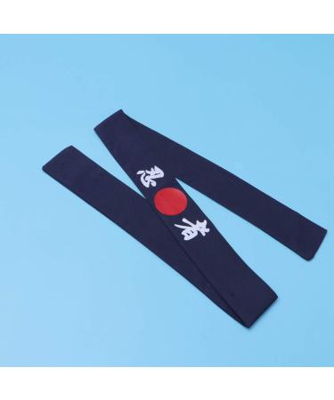 Minkissy Sunrise Kitchen Headband Sunrise Kitchen Supply Tie Sushi Chef Headband Japanese Symbol Ninja Print - Buy Online on GoSupps.com