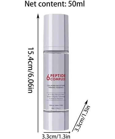 Pzuryhg Moisturizing Cream Peptide Facial Essence Skin Care Liquid Peptide Essence Face Nourishing Liquid Facial Essence Moisturizing for Firming Care 50ml 33 x 33 x 154 - Buy Online on GoSupps.com