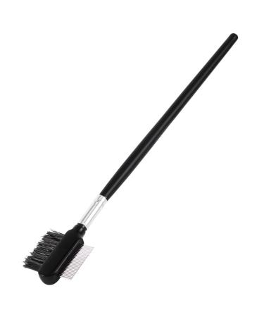 Eyebrow Brush Double Head Eye Brush Comb Fine Workmanship Portable Long Lasting for Separating Lashes Shaping Eyebrows Professionals Home