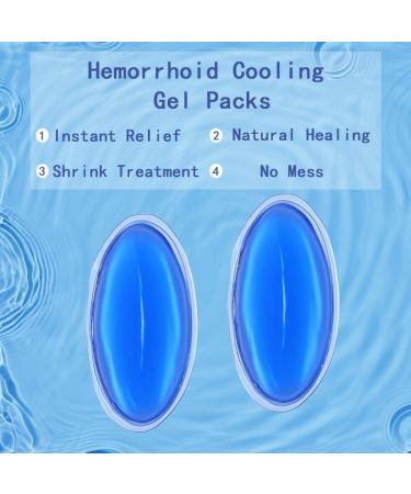 Fullaye Hemorrhoid Treatment Ice Pack for Fast Relief Hemorrhoids Cooling Gel Packs Pads-Fast Pain Relief Soft and Skin-Friendly.Shrinking Treatment Two in A Box - Buy Online on GoSupps.com