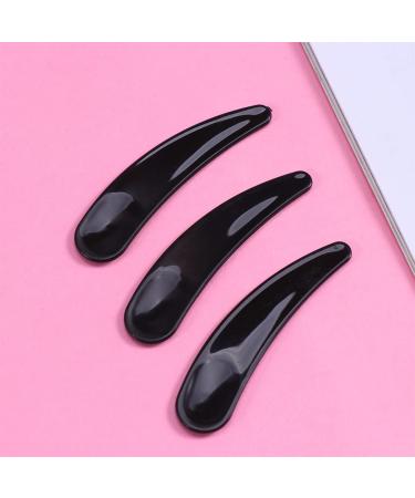 FRCOLOR 100Pcs Mini Disposable Makeup Spatulas - Facial Cream Spoon Cosmetic Plastic Scoops (Black) - Buy Online on GoSupps.com