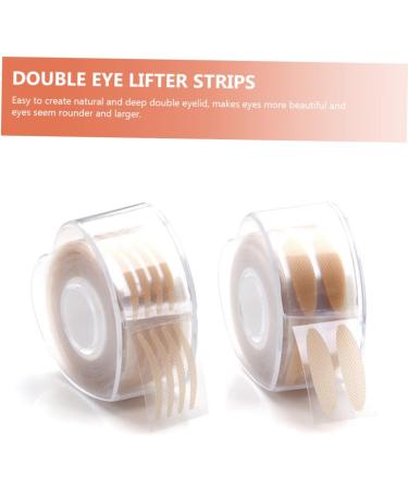 NOLITOY 4 Rolls Roll Double Eyelid Sticker Two Sided Tape Natural Double Eyelid Strips Hooded - Buy Online on GoSupps.com
