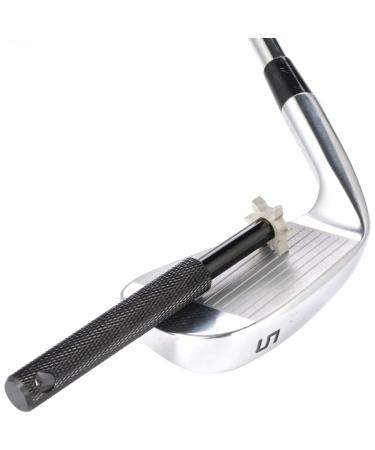 NuRich Golf Club Groove Sharpener Golf Accessory Tool Made for Re-Grooving Clubs, Irons, Pitching Wedge, Sand Wedges, Driver, Easily Attach to Golf Bag to Bring On Golf Courses