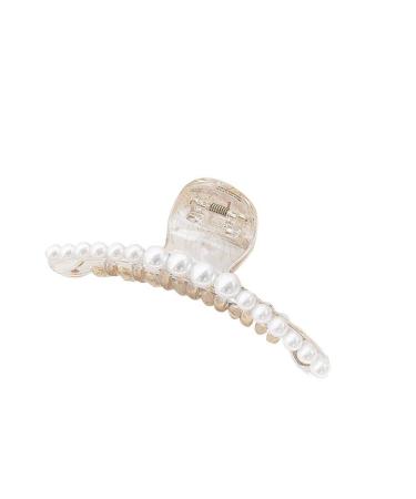 5-Piece Pearl Thick Hair Jaw Clips - Stylish Hairpins for Women & Girls | Indoor & Outdoor - Buy Online on GoSupps.com