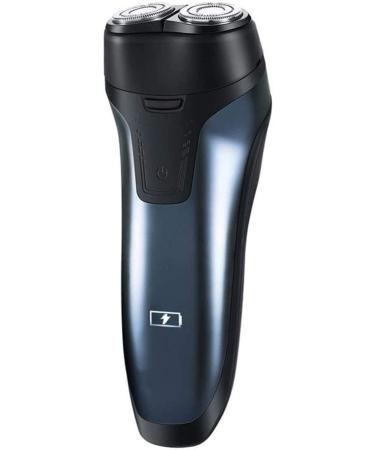 Rechargeable 100% Waterproof IPX7 Electric Shaver Wet & Dry Rotary Shavers for Men Electric Shaving Razors with Pop-up Trimmer Ideal Gift