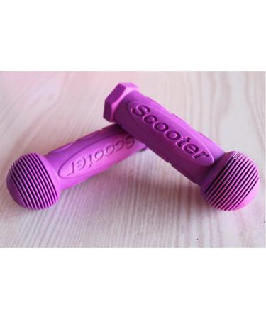 OTFAITP Scooter Grip Handlebar 1 Pair - Purple Bicycle Grip for Kids Scooters & Bikes - Buy Online on GoSupps.com