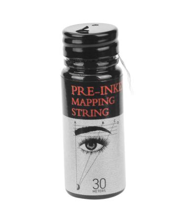 Beavorty Eyebrow Ink Black Line Eyebrow Microblading Ruler Eyebrow Mark Ruler Eyebrow Trimming Orthotics