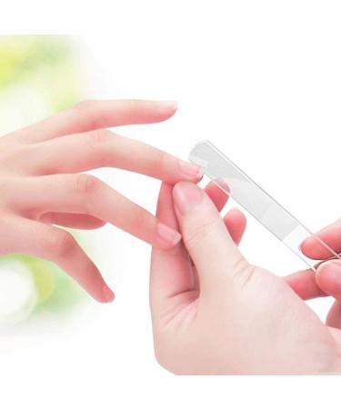 Manicure Fingernail Files Professional Glass Dead Skin Remover Nail File Buffer Polisher Manicure Tool Professional Nail Polish Art Salon ToolDeft Processed - Buy Online on GoSupps.com