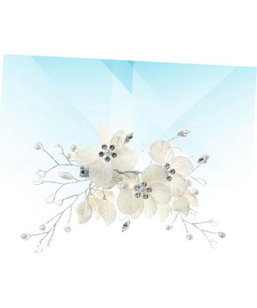 FRCOLOR Hair Hair decoration decorative hair clips Hair Clips Crystal Hair Clips Wedding Hair Accessories Pearl alligator clips Pearl Hair Pins diamond Acrylic flower bride Clips - Buy Online on GoSupps.com