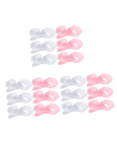 36 Pcs Double Hole Toe Splitter Thumb Protector Hammer Toe Pedicure Tools Toe Spacers Bunion Relief Bunion Toe Separator Restore Toe Separators As Shownx3pcs 5.6x2cmx3pcs