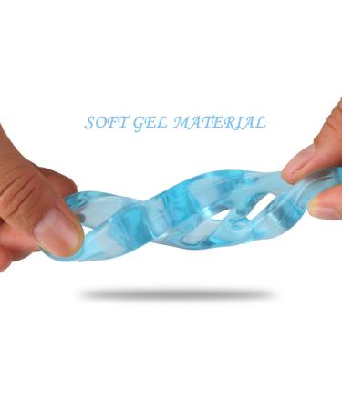 2 Pair Gel Toe Separators & Straighteners - Bunion Relief & Pain Alleviation for Men & Women (Size L 9-14/12-14) - Buy Online on GoSupps.com