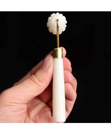 Buy Jade Facial Roller & Eye Massage Device - Anti-Aging Natural Jade Rollers for Glowing Skin | International Shipping - Buy Online on GoSupps.com