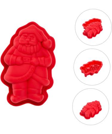 PRETYZOOM 2 pcs Moulds Molds Biscuit Baking Cartoon DIY Mold Silicone Mould Themed Food Cake Dessert Adorable 18.2X11.5X3CM As Shown - Buy Online on GoSupps.com