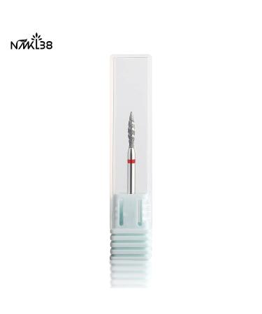 NMKL38 Tornado Flame Diamond Nail Drill Bit 3/32 - Manicure Cutters Rotary Burr Drill Accessories - Buy Online on GoSupps.com