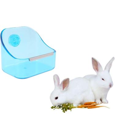 Guinea Pig Food Bowl - Rabbit Food Dish Plastic Cage Feeder Food n Water Bowl Dish for Rabbit Guinea Pig Chinchilla Hamster Ferret - Buy Online on GoSupps.com
