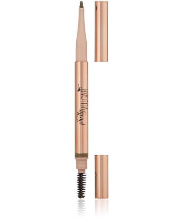 Pretty Vulgar Defined Brilliance Eyebrow Pencil  Dual-Sided Eyebrow Definer Pencil  Natural Finish  Long-Wearing  Water-Resistant  Vegan  Gluten-Free & Cruelty-Free  0.35g / 0.012 Oz. Classy Broad (Taupe)