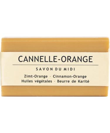  Savon du Midi Savon du midi Shea Butter Soap Orange Cinnamon 100g (6 x 100g) - Buy Online on GoSupps.com