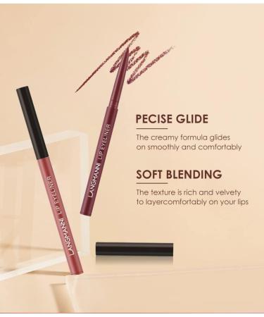 6Pcs Matte Liquid Lipstick Lip Liner Set - Stay On 24 Hours, Waterproof, Non-Stick Cup, Velvety Nude Shades - Gift Set (Set C) - Buy Online on GoSupps.com