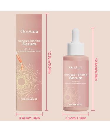 LOPHE Sunless Tanning Drops 2x60ml Liquid Bronzing Drops for face and body Bronzing Accelerator Sunless Bronzing Drops without sun damage Not drinkable 2 x 60 ml - Buy Online on GoSupps.com