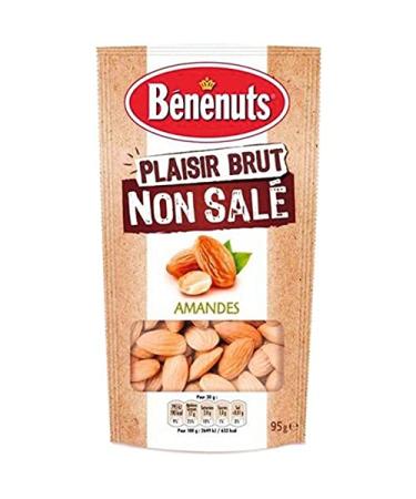 Bénénuts Amandes Plaisir Brut 95g (lot de 3)