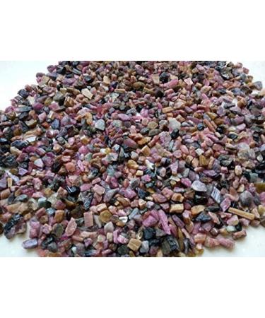 100g Natural Colour Tourmaline Quartz Crystal Stone Specimen Original Home Goods - Buy Online on GoSupps.com