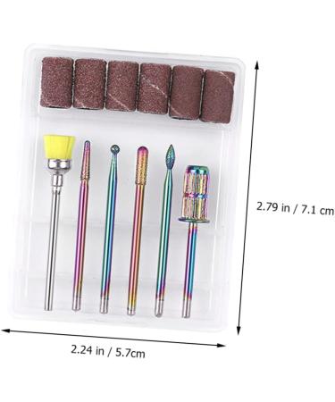 BESPORTBLE 1 Set Nail Polisher Nail Drill Bit Nail Replacement Bits Nail Manicure Tools Nail Tools Manicure Sanding Bands Manicure Drill Bits Stainless Steel. Silicone. Quartz. Ceramics - Buy Online on GoSupps.com