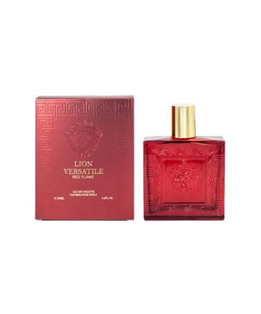Savage Pour Home & Lion Versatile Red Flame Cologne for Men Eau De Toilette (Inspired by Sauvage & Versase Red Flame) 3.4oz Fl Oz/100ml each - Buy Online on GoSupps.com