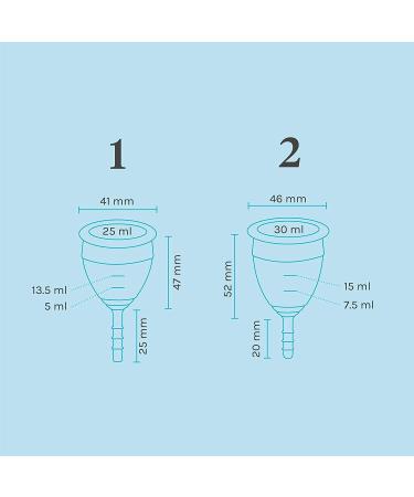 Buy LUNETTE Menstrual Cup Model 1 - Comfortable Eco-Friendly & Reusable | International Shipping Available - Buy Online on GoSupps.com