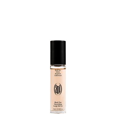 Black Tea Nourishing Scalp Roll On Vegan Haircare with Black Tea Protein and Biotin to Strengthen Hair Roots Firm and Healthy Hair Creamy Woody Scent Silicone & Paraben Free (9ml / 0.3 fl. Oz)