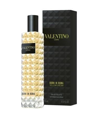 Valentino Uomo Born In Roma Yellow Dream For Men 0.5 oz Eau De Toilette Spray