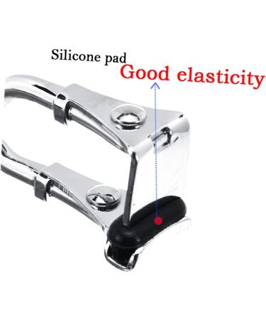 Healeved Partial Eyelash Curler Eyelash Curler for Makeup Portable Eyelash Curler Mini Hand Lash Curler Tool for Makeup Lash Curls Tools Lash Clip Curly Accessories Miss Stainless Steel 9.60X6.70X0.90CM - Buy Online on GoSupps.com