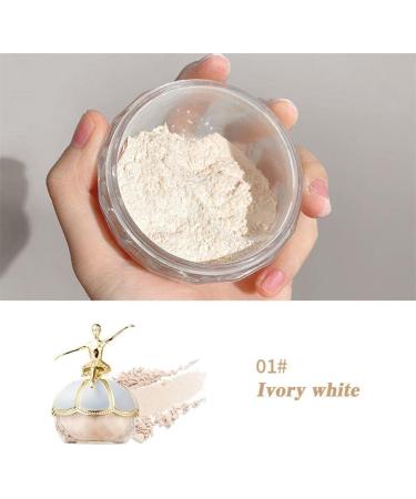Setting Powder Holding Makeup Ballet Oil Women's Whitening Loose Pore Cosmetics Waterproof Powder F3H0 Invisible - Buy Online on GoSupps.com