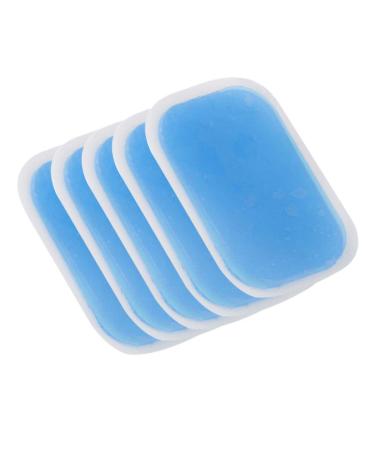 Beavorty 30 pieces of sheet Gelpads for Bolltoner Fitness Matte Fitness Pads Belly Trainer Training equipment Replacement gel pads Gelpads for abdominal stimulators Massage Gel-Pad Patch Fitness Sticker 30PCs Blue
