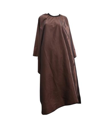 NOLITOY 1pc Salon Nylon Cape Mens Aprons Hair Cutting Cape with Snap Closure Aprons for Adults Haircut Cover Haircut Apron Waterproof Hair Cutting Apron Thobes for Men Robe Man Dedicated