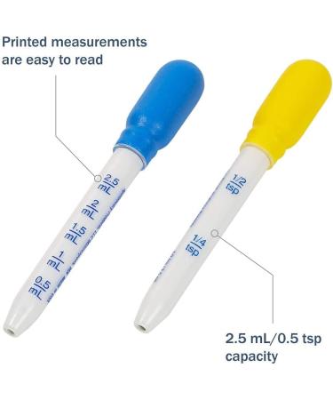 Ezy Dose Kids Oral Liquid Medicine Dropper | 2.5mL Capacity | For Babies & Toddlers | Calibrated for Accurate Dosing - Buy Online on GoSupps.com