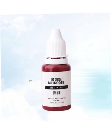 DOITOOL 1pi ce Pigment L vres Professionnel Encre De Maquillage Diy Couleur Vin Rouge Pour Sourcils Eyeliner Et L vres - Buy Online on GoSupps.com