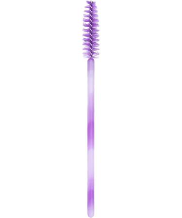 Eyelash Brush Elastic Mascara Brush 200pcs for Women Girls(Dark purple) - Buy Online on GoSupps.com