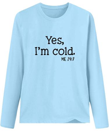 Blue Casual Printing Blouse Women's Sweatshirt | XX-Large - Buy Online on GoSupps.com