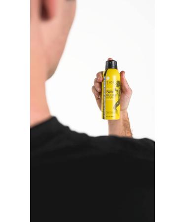 TIDL Heat Therapy Spray with Lidocaine & Menthol - Maximum Strength Muscle & Joint Pain Relief - 3oz Deep Recovery Solution | Fast International Shipping - Buy Online on GoSupps.com