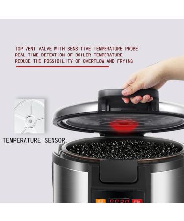 UdaCa Commercial Boba Machine 16L Commercial Automatic Boba Boiler Non-Stick Liner Anti-Scald Handle/Integrated Control-No Spill - Buy Online on GoSupps.com