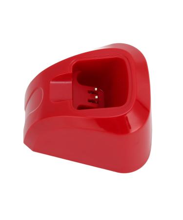 Charger for electrical razor electrical hair clipper charging rack loading station load space replacement accessories suitable for choosing electrical hair clipper (red)