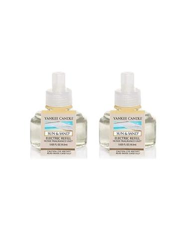 Yankee Candle Sun and Sand Scentplug Refill 2-Pack Sun and Sand 0.62 Fl Oz (Pack of 2)