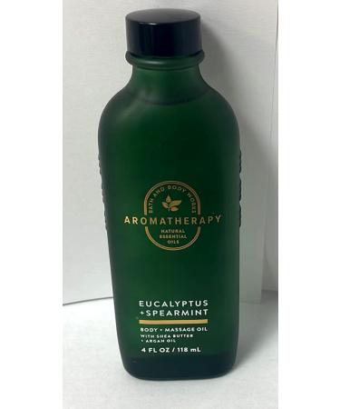 Bath & Body Works Nourishing Body Oil - STRESS RELIEF Eucalyptus Spearmint - Buy Online on GoSupps.com