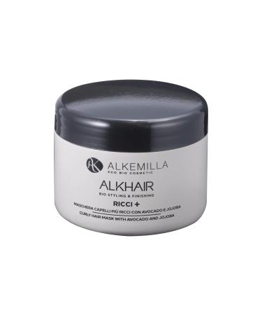 Alkemilla Masque cheveux plus boucl s l'avocat et jojoba 250 ml